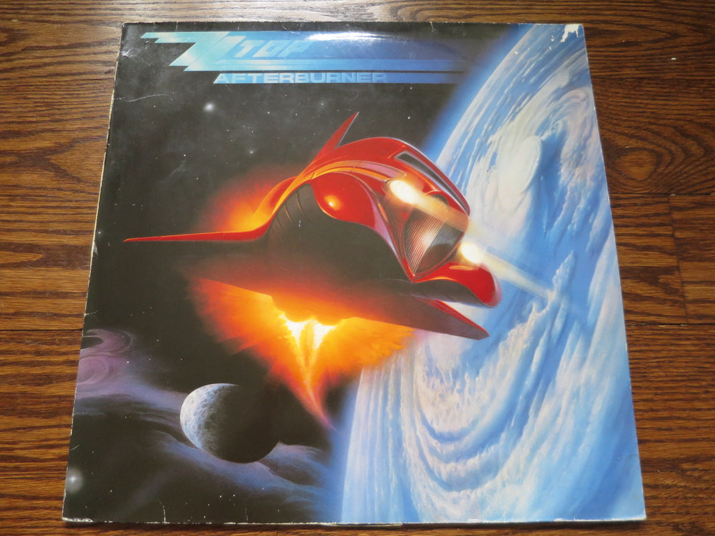 ZZ Top - Afterburner 4four - LP UK Vinyl Album Record Cover