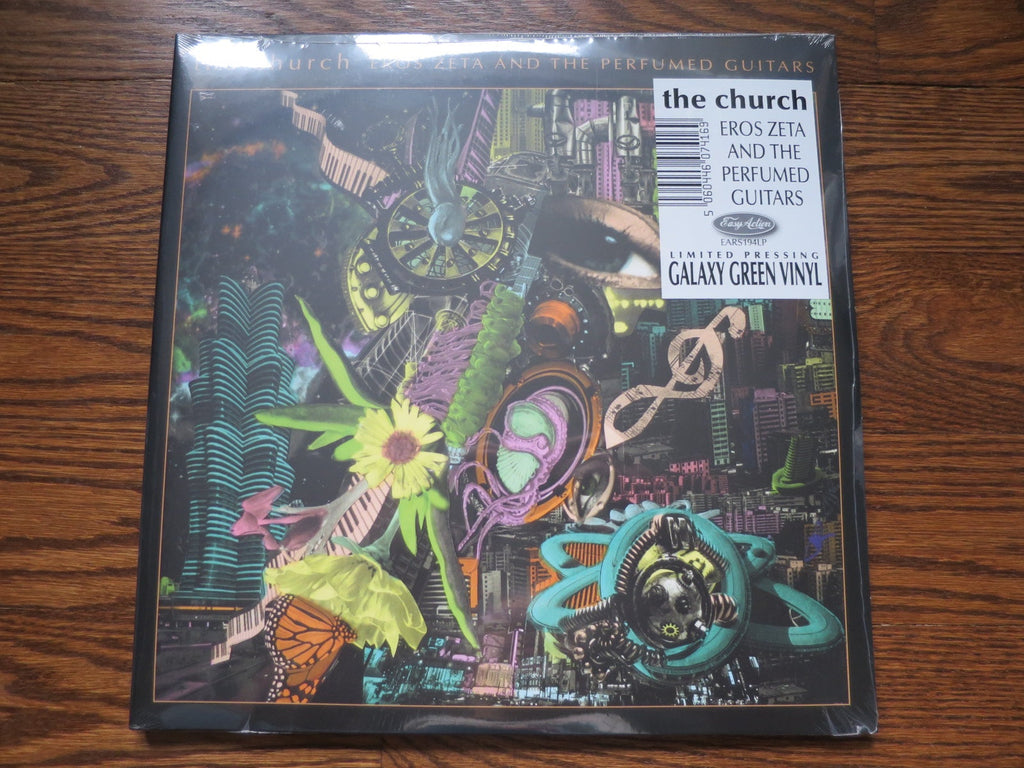 The Church - Eros Xeta and The Perfumed Guitars - LP UK Vinyl Album Record Cover