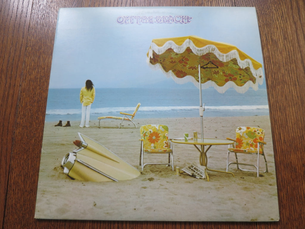 Neil Young - On The Beach - LP UK Vinyl Album Record Cover