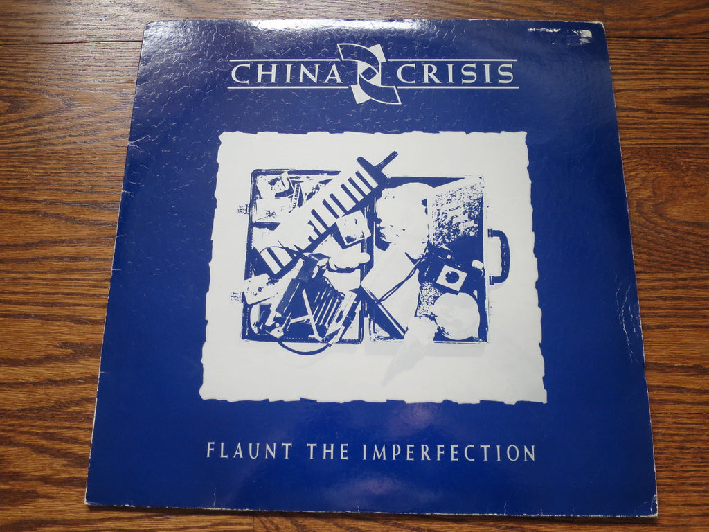 China Crisis - Flaunt The Imperfection - LP UK Vinyl Album Record Cover