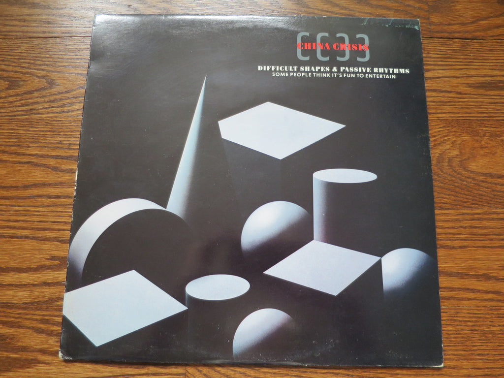China Crisis - Difficult Shapes & Passive Rhythms - LP UK Vinyl Album Record Cover
