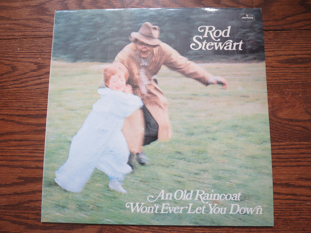 Rod Stewart - An Old Raincoat Won't Ever Let You Down - LP UK Vinyl Album Record Cover