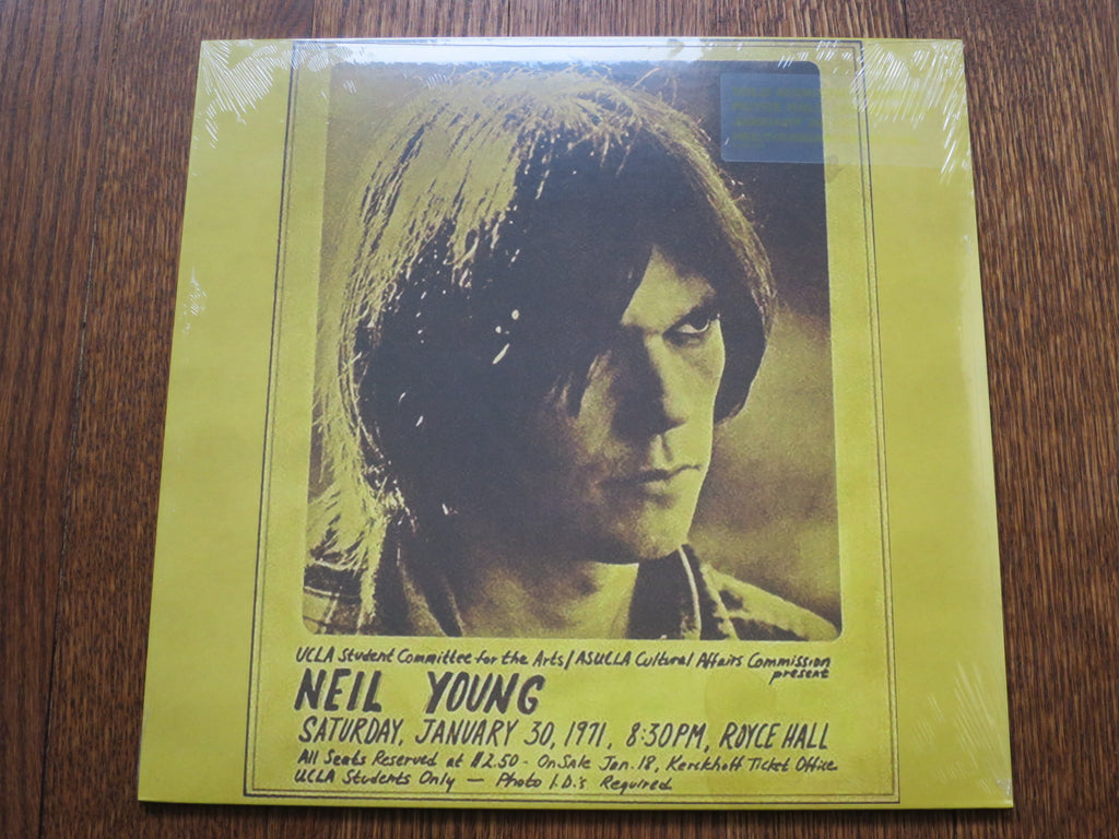 Neil Young - Royce Hall - LP UK Vinyl Album Record Cover