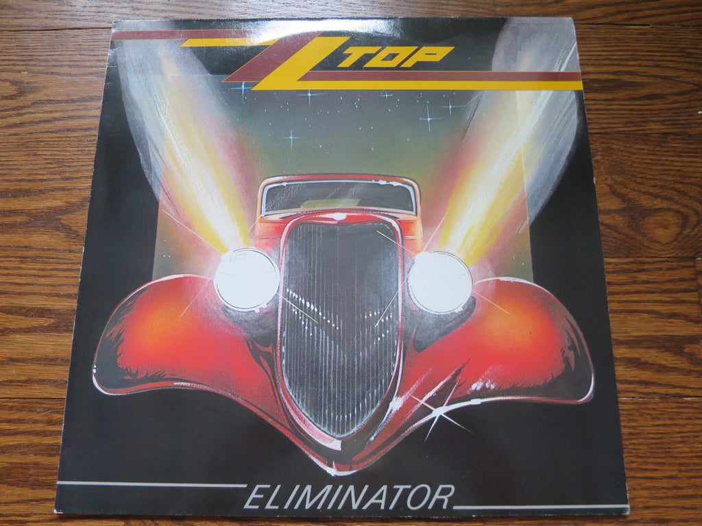 ZZ Top - Eliminator 3three - LP UK Vinyl Album Record Cover