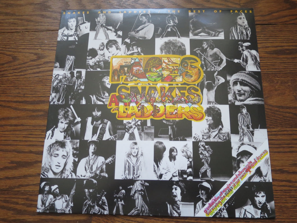 Faces - Snakes and Ladders - LP UK Vinyl Album Record Cover