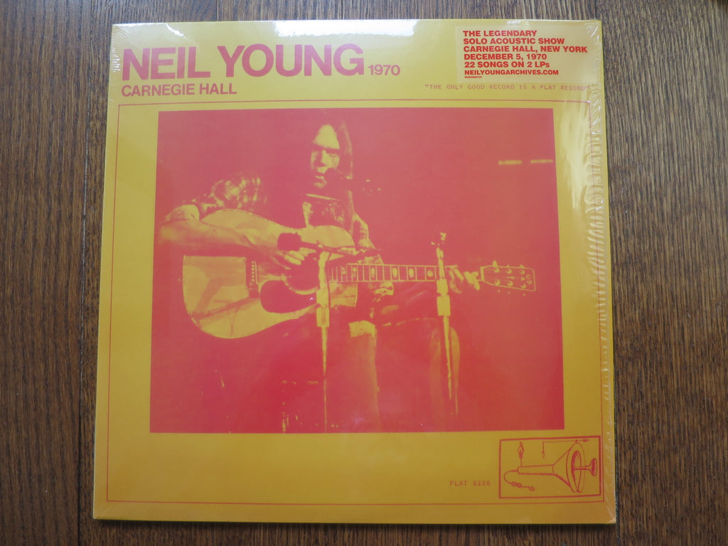 Neil Young - Carnegie Hall 1970 - LP UK Vinyl Album Record Cover