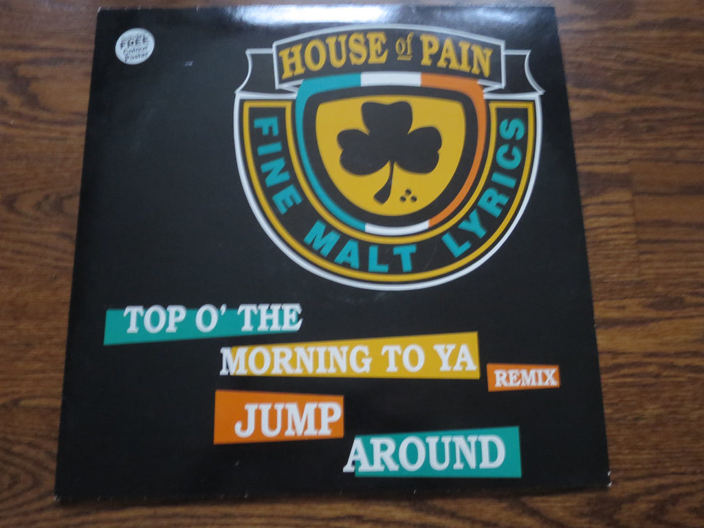 House Of Pain - Top O' The Morning/Jump Around 12" - LP UK Vinyl Album Record Cover