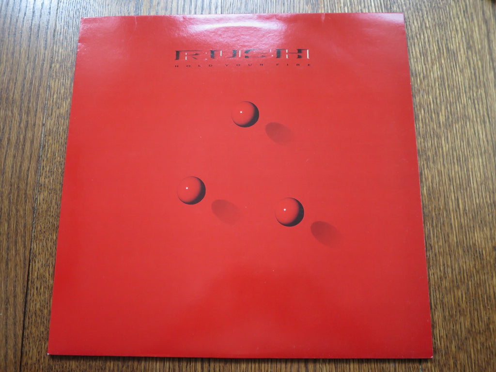 Rush - Hold Your Fire - LP UK Vinyl Album Record Cover