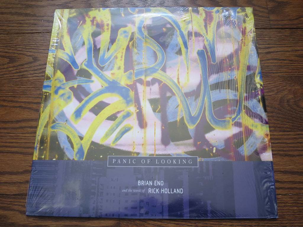 Brian Eno/Rick Holland - Panic of Looking - LP UK Vinyl Album Record Cover