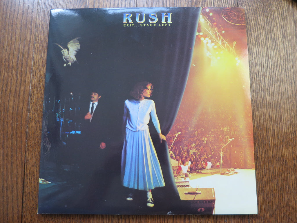 Rush - Exit…Stage Left - LP UK Vinyl Album Record Cover