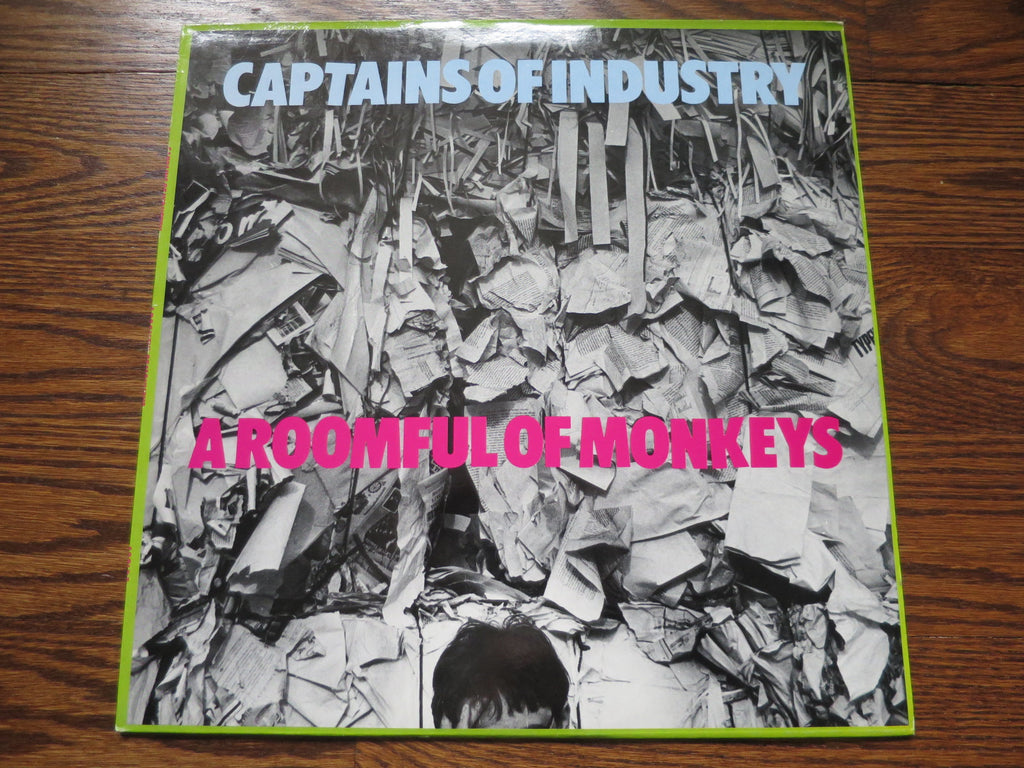Captain Of Industry - A Roomful Of Monkeys - LP UK Vinyl Album Record Cover