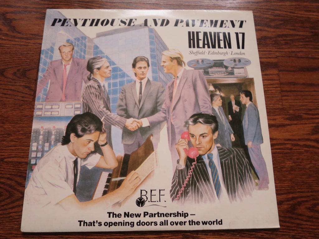 Heaven 17 - Penthouse and Pavement - LP UK Vinyl Album Record Cover