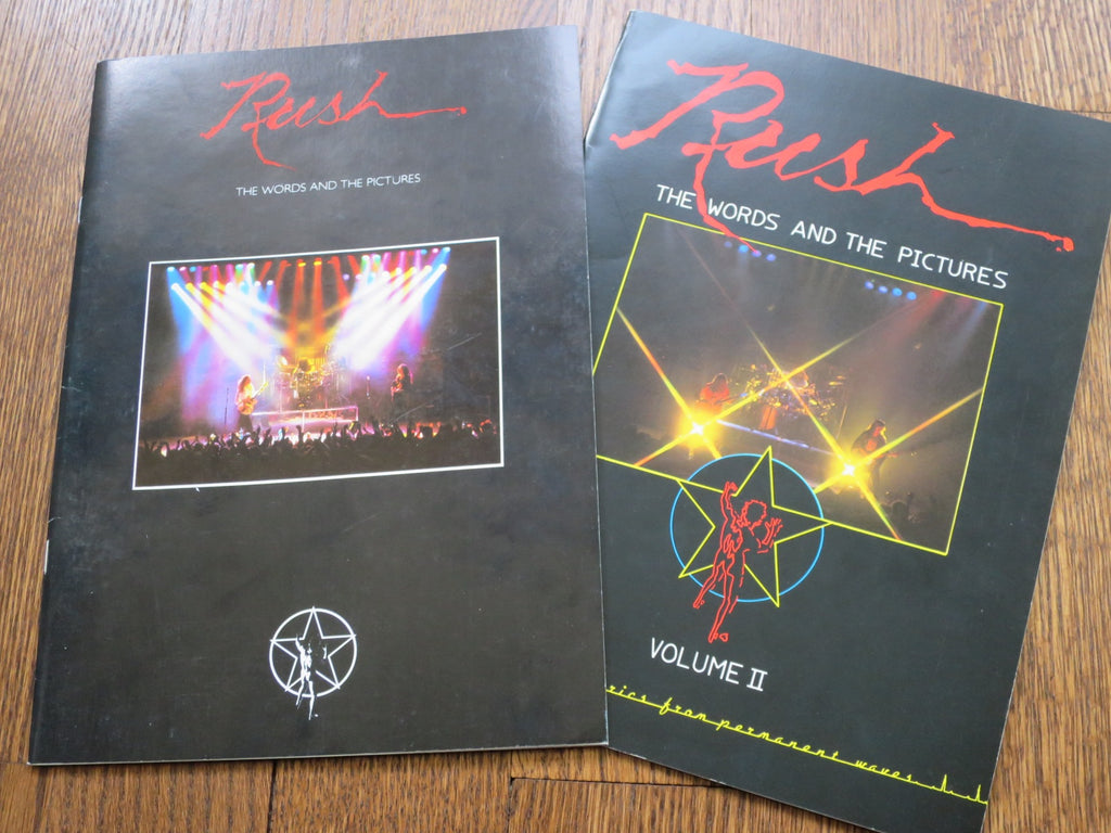 Rush - The Words And The Pictures volumes I & II - LP UK Vinyl Album Record Cover