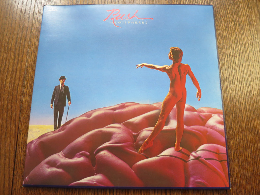 Rush - Hemispheres - LP UK Vinyl Album Record Cover