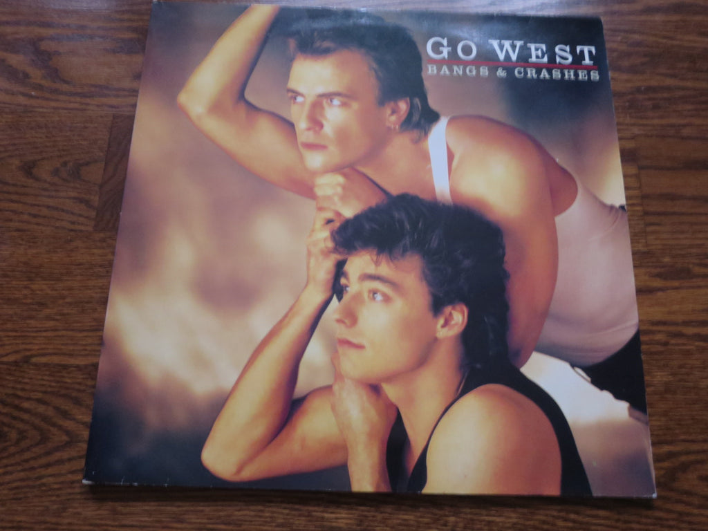 Go West - Bangs & Crashes - LP UK Vinyl Album Record Cover