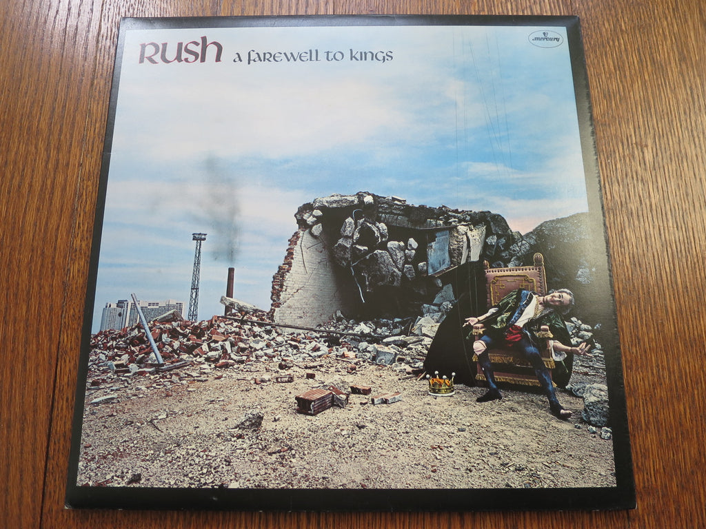 Rush - A Farewell To Kings - LP UK Vinyl Album Record Cover