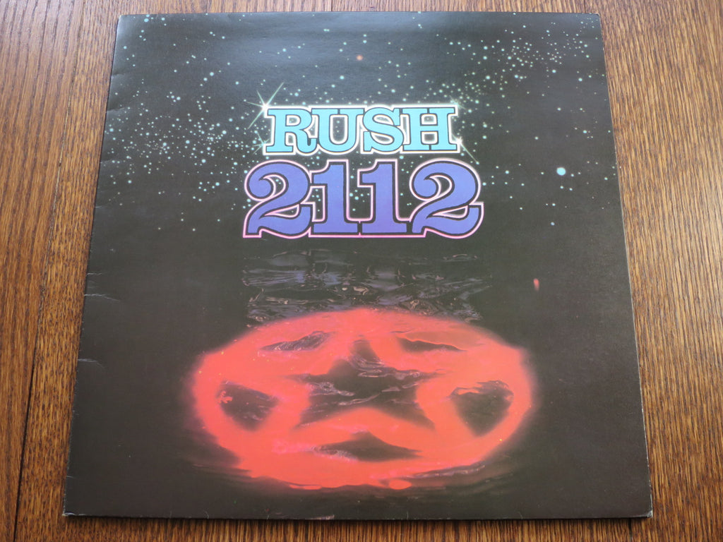 Rush - 2112 - LP UK Vinyl Album Record Cover