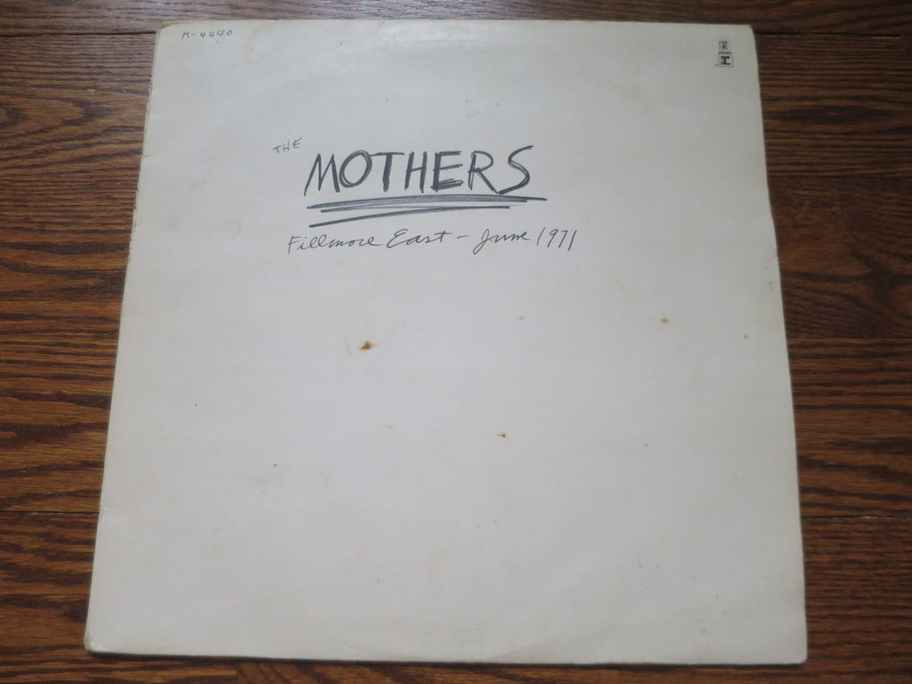 Frank Zappa and The Mothers - Fillmore East - June 1971 - LP UK Vinyl Album Record Cover