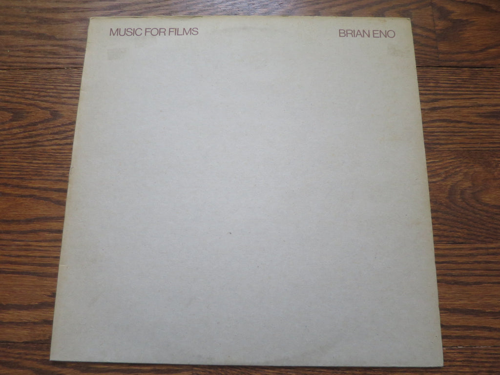 Brian Eno - Music For Films 3three - LP UK Vinyl Album Record Cover