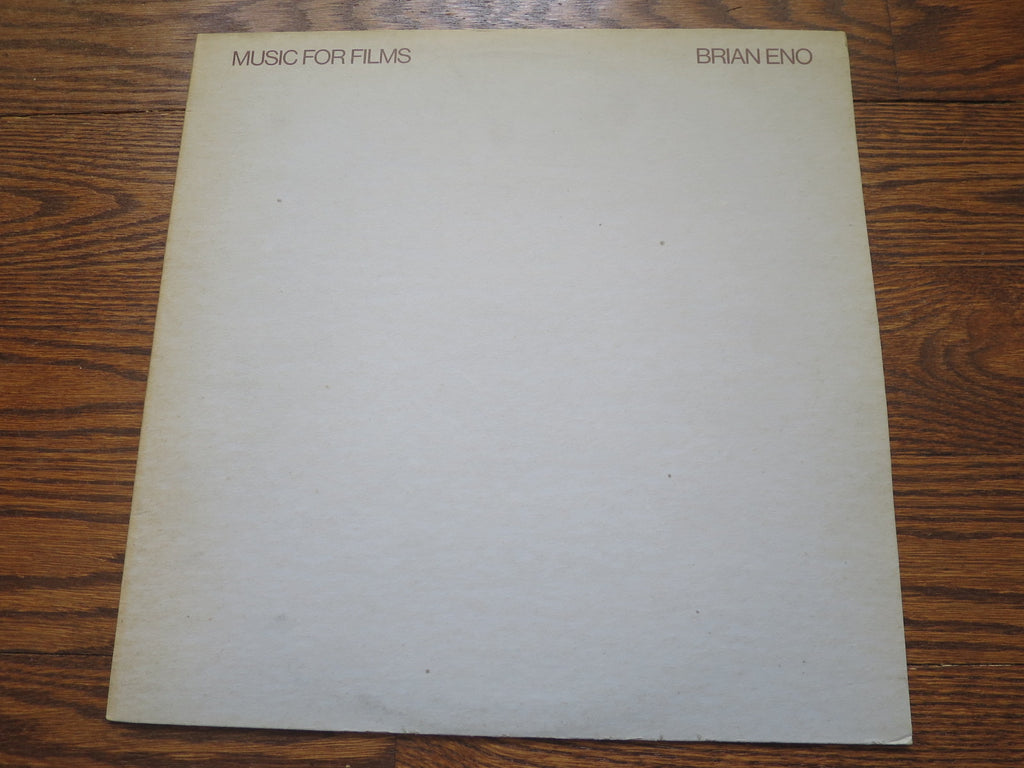 Brian Eno - Music For Films 2two - LP UK Vinyl Album Record Cover