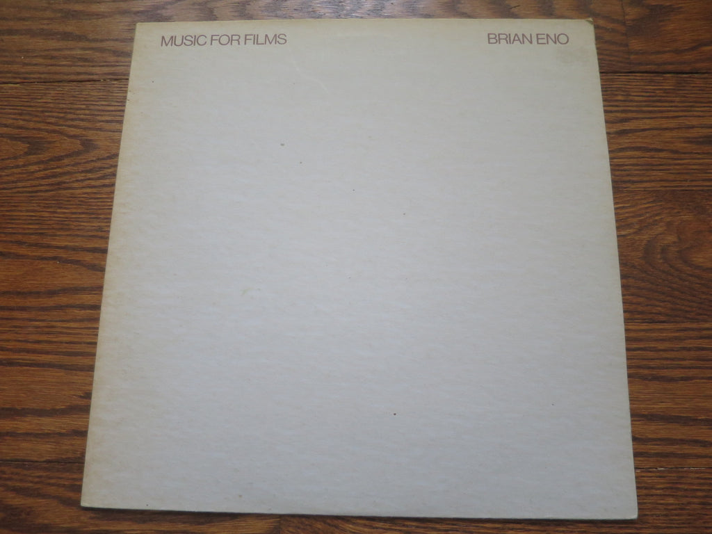 Brian Eno - Music For Films - LP UK Vinyl Album Record Cover