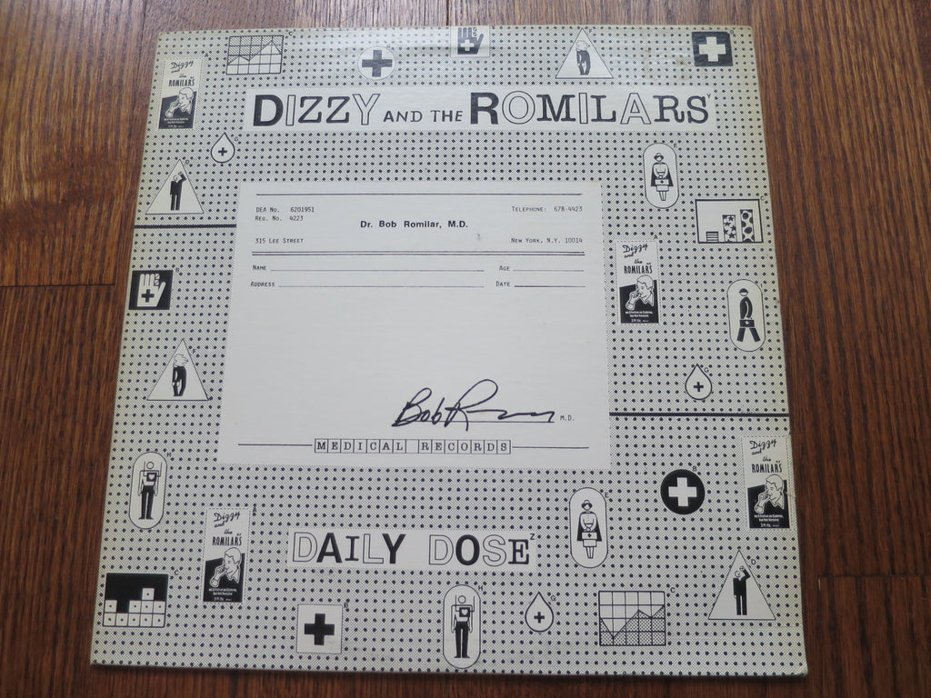 Dizzy And The Romilars - Daily Dose - LP UK Vinyl Album Record Cover