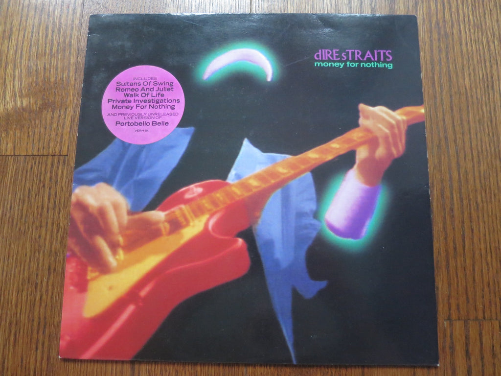 Dire Straits - Money For Nothing - LP UK Vinyl Album Record Cover