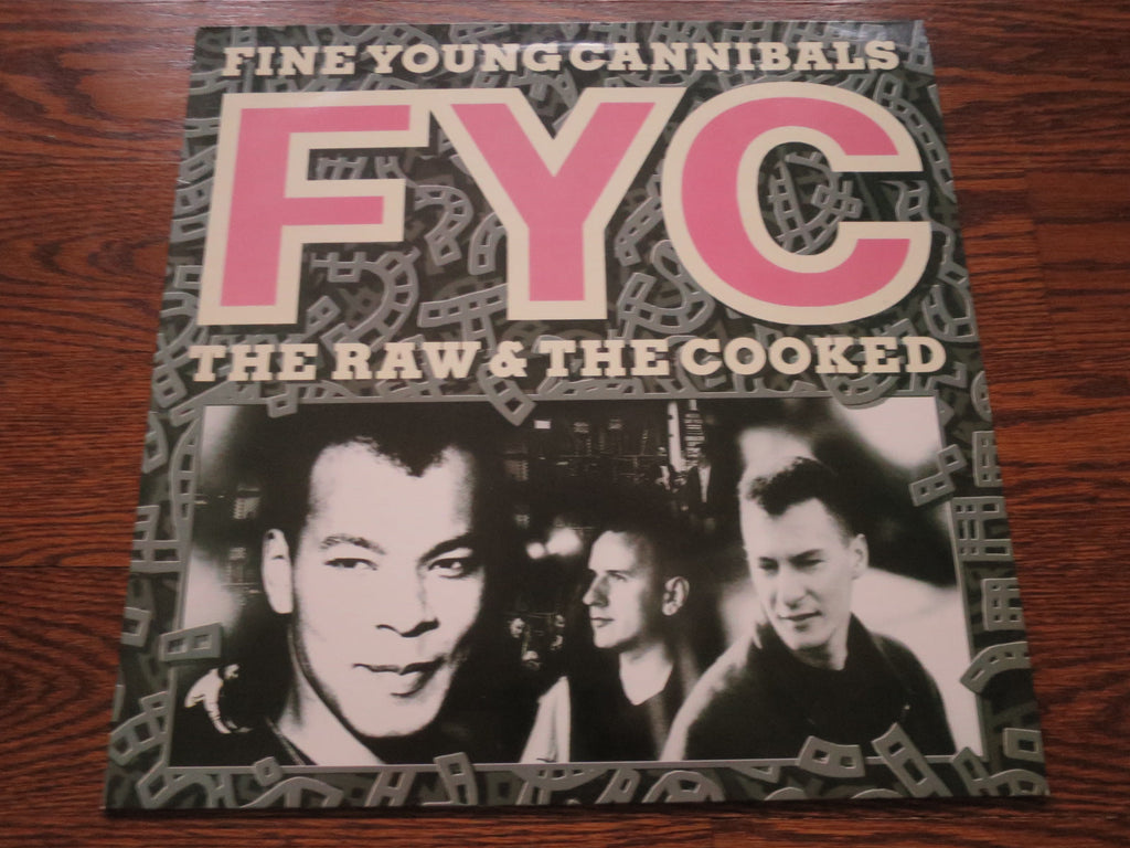 Fine Young Cannibals - The Raw & The Cooked - LP UK Vinyl Album Record Cover