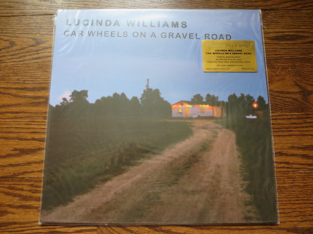 Lucinda Williams - Car Wheels On A Gravel Road - LP UK Vinyl Album Record Cover