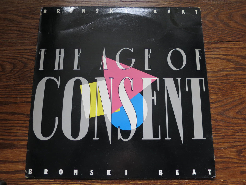 Bronski Beat - The Age Of Consent - LP UK Vinyl Album Record Cover