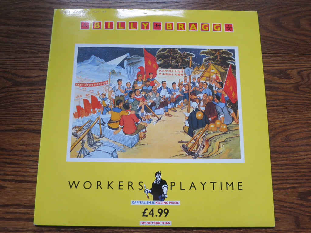 Billy Bragg - Workers Playtime - LP UK Vinyl Album Record Cover