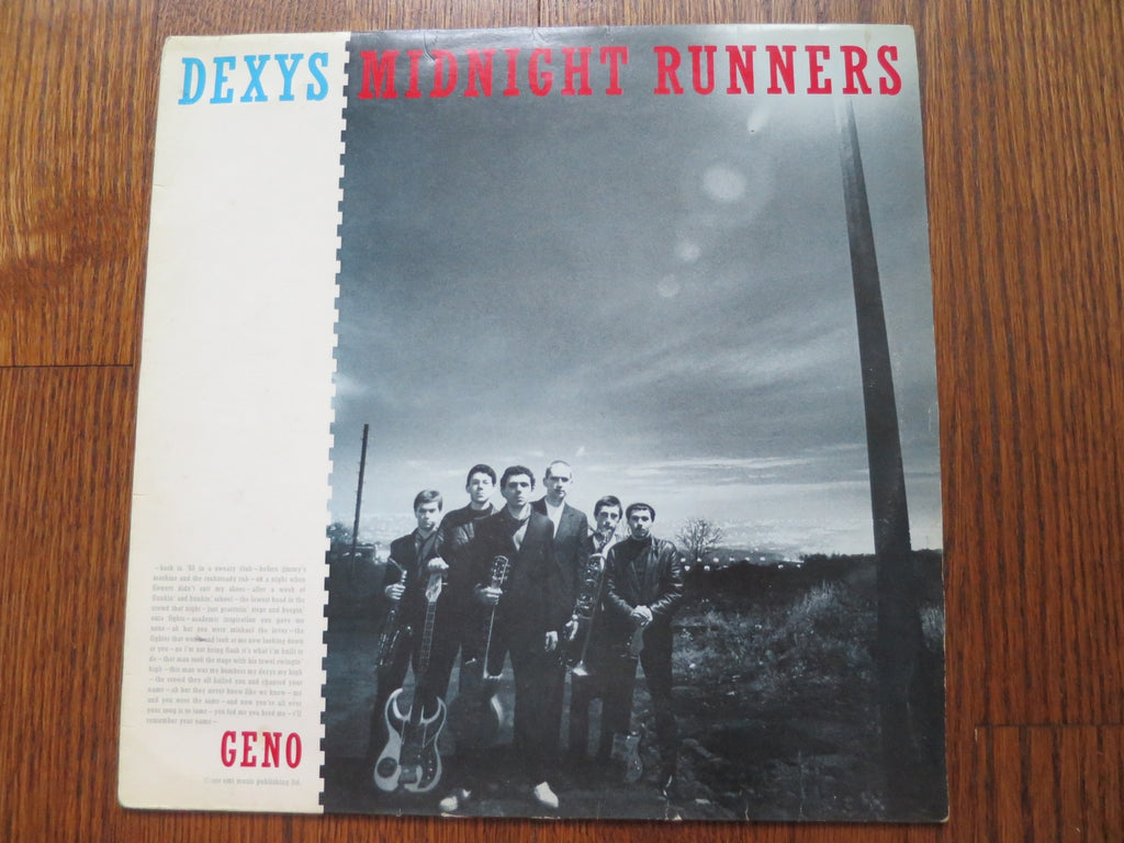 Dexys Midnight Runners - Geno - LP UK Vinyl Album Record Cover