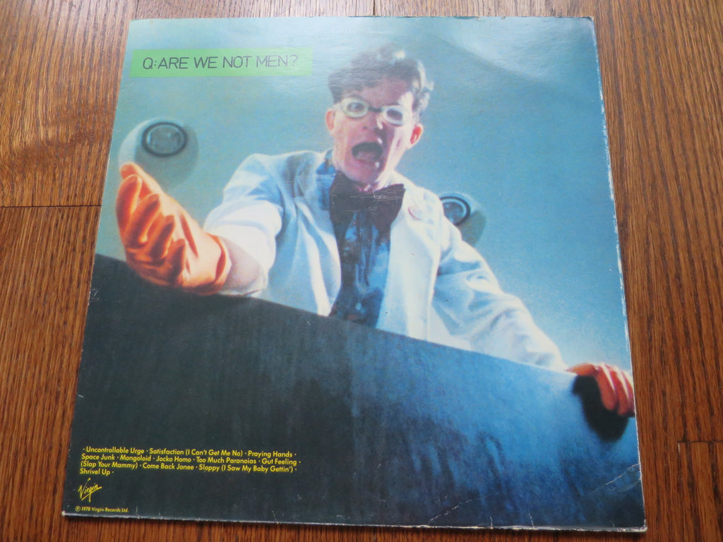 Devo - Q: Are We Not Men? A: We Are Devo 2two - LP UK Vinyl Album Record Cover