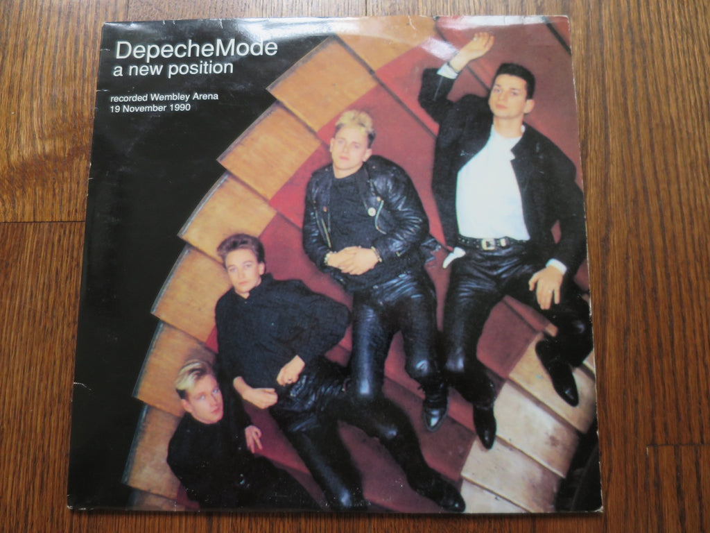 Depeche Mode - A New Position - Wembley 1990 - LP UK Vinyl Album Record Cover
