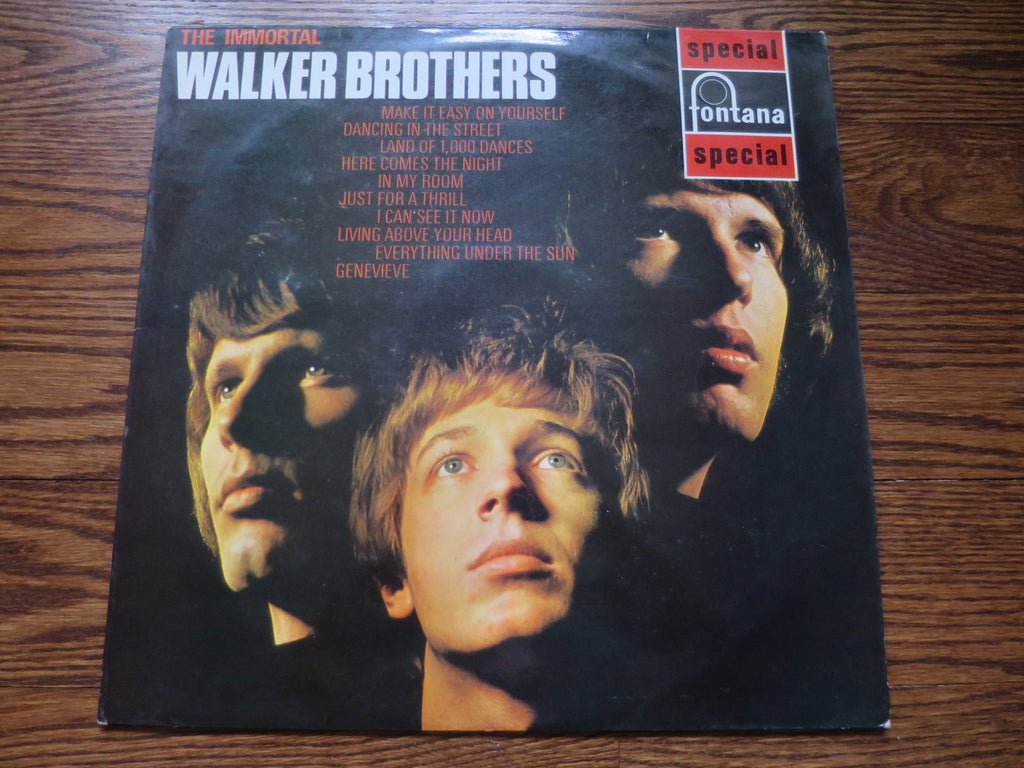 The Walker Brothers - The Immortal Walker Brothers - LP UK Vinyl Album Record Cover