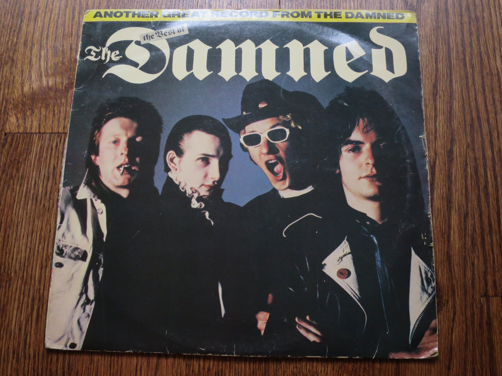 The Damned - The Best Of The Damned - LP UK Vinyl Album Record Cover