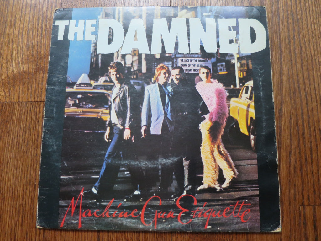 The Damned - Machine Gun Etiquette - LP UK Vinyl Album Record Cover