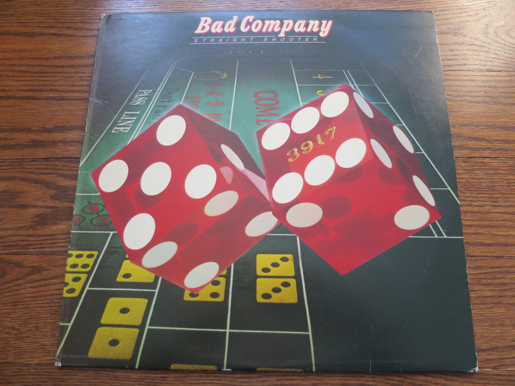 Bad Company - Straight Shooter 2two - LP UK Vinyl Album Record Cover