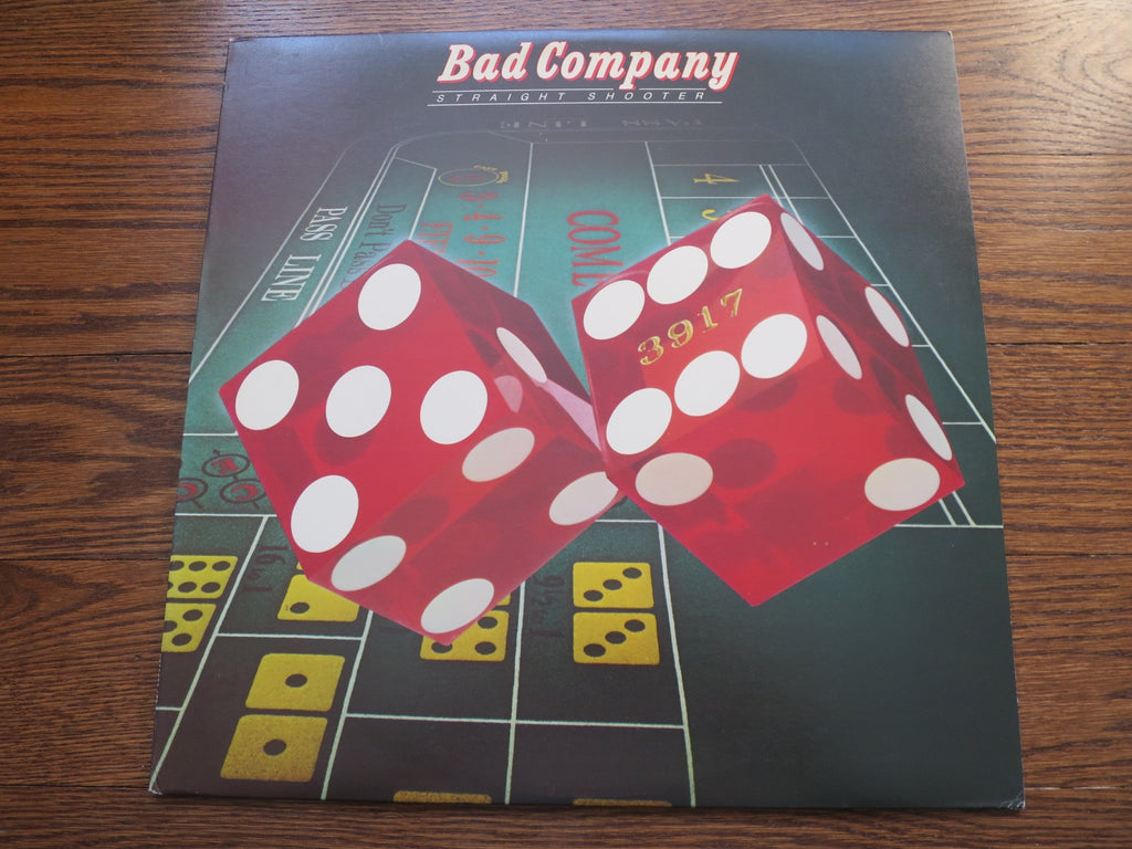 Bad Company - Straight Shooter - LP UK Vinyl Album Record Cover
