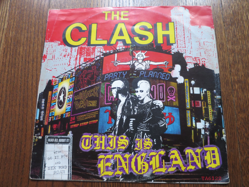 The Clash - This Is England 12" - LP UK Vinyl Album Record Cover