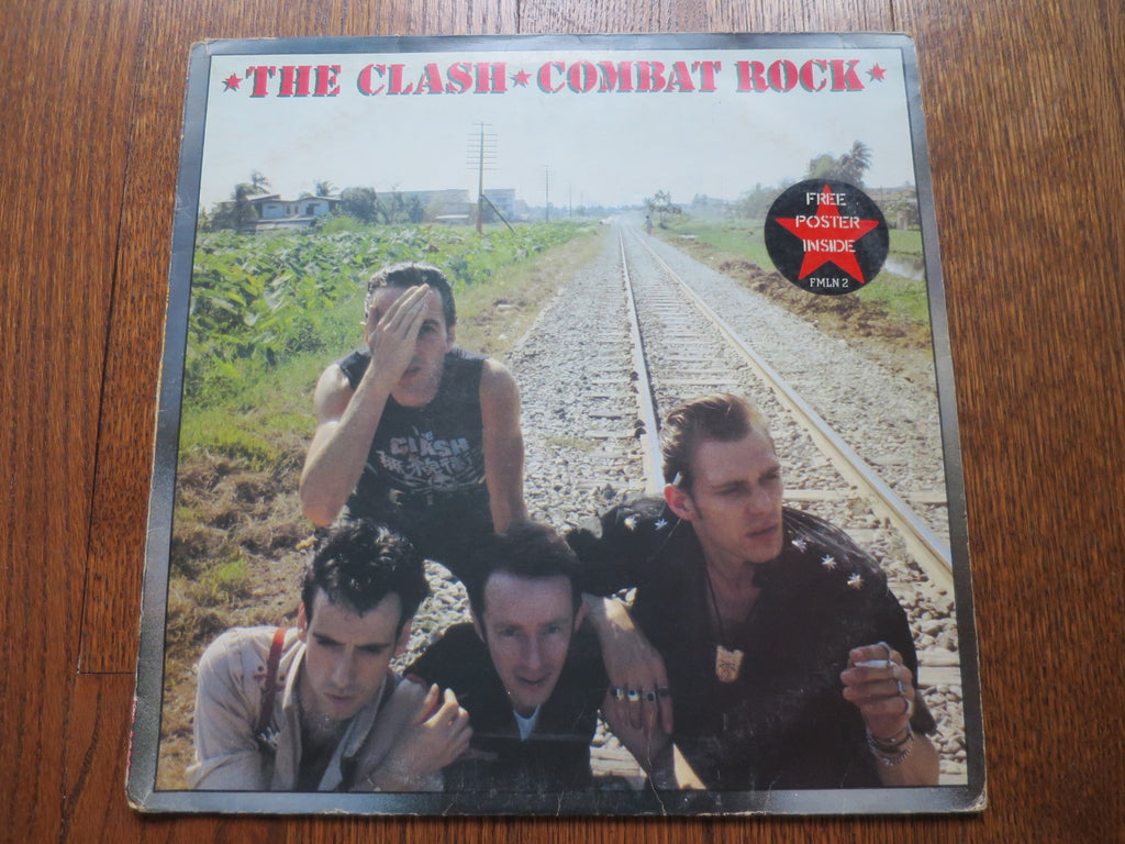 The Clash - Combat Rock - LP UK Vinyl Album Record Cover