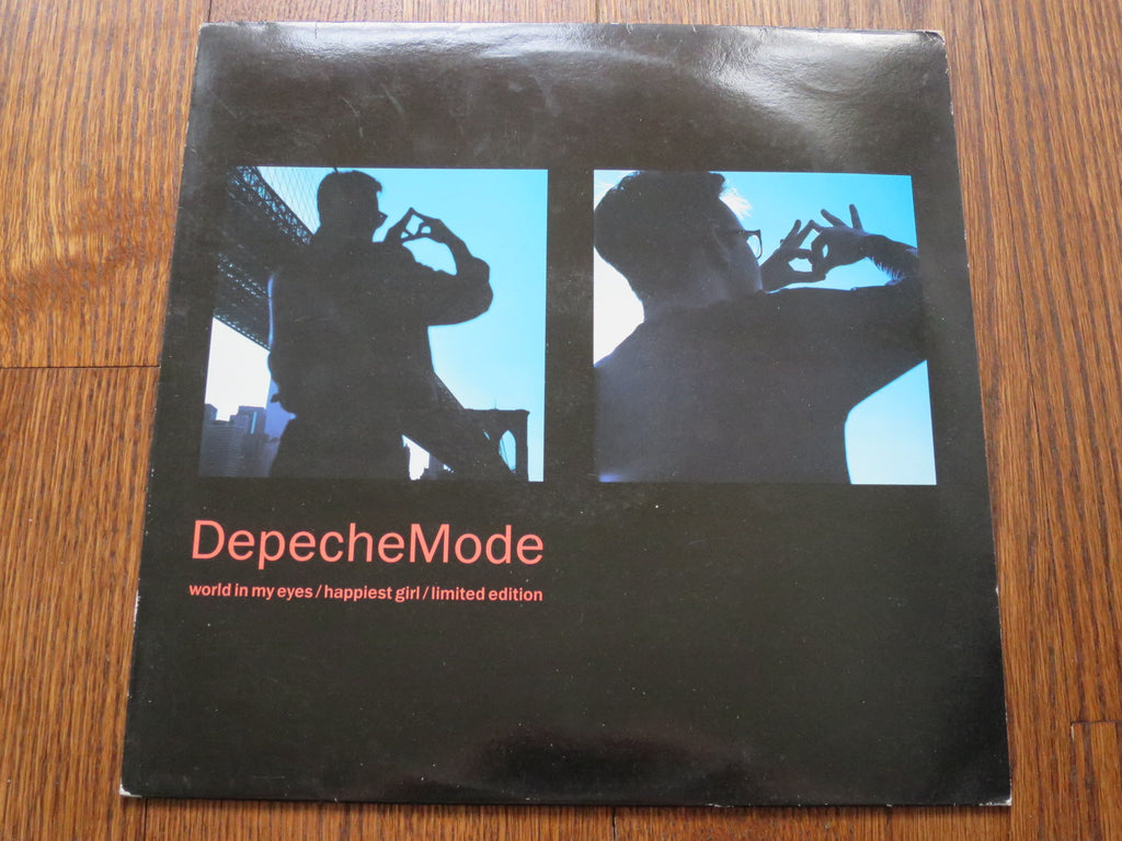 Depeche Mode - World In My Eyes 12" limited edition - LP UK Vinyl Album Record Cover