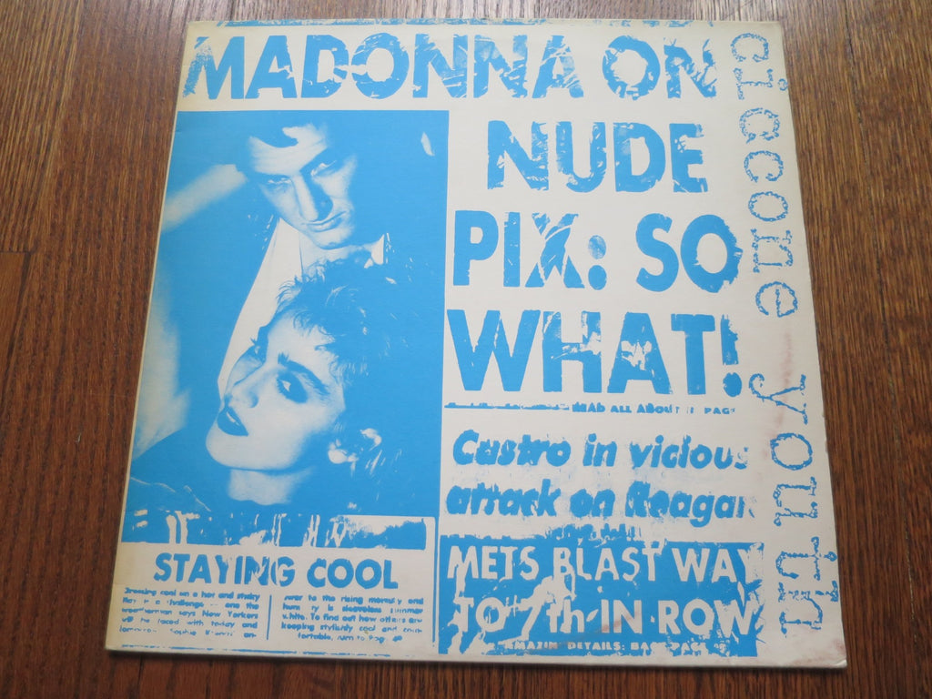 Ciccone Youth - Into The Groove(y) / Burnin' Up - LP UK Vinyl Album Record Cover