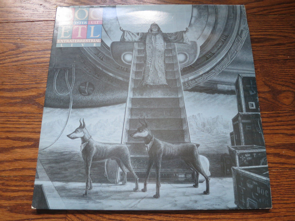 Blue Oyster Cult - Extraterrestrial Live - LP UK Vinyl Album Record Cover