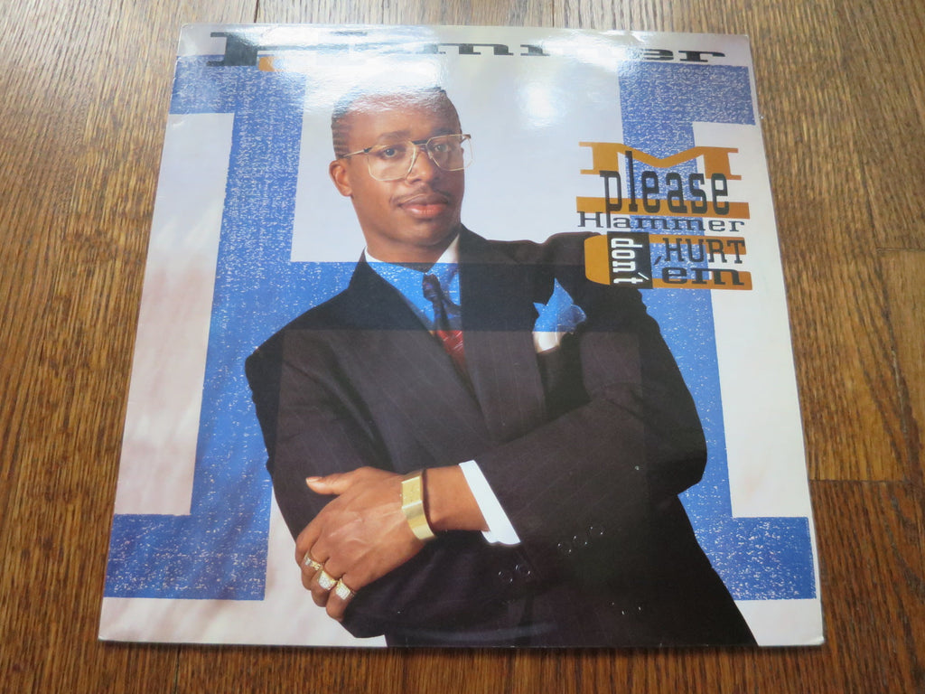 MC Hammer - Please Hammer, Don't Hurt 'Em - LP UK Vinyl Album Record Cover
