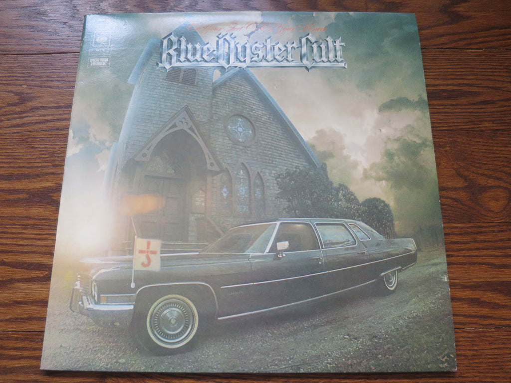 Blue Oyster Cult - On Your Feet Or On Your Knees - LP UK Vinyl Album Record Cover