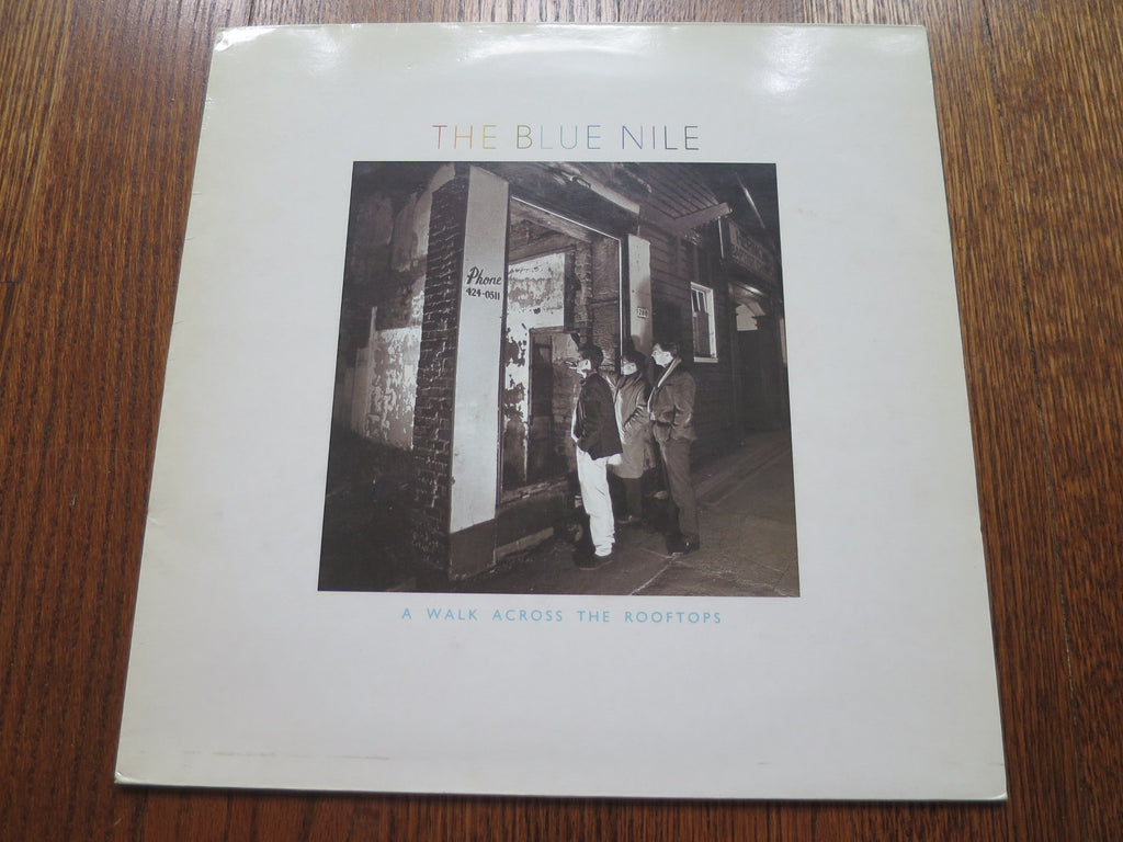 The Blue Nile - A Walk Across The Rooftops - LP UK Vinyl Album Record Cover