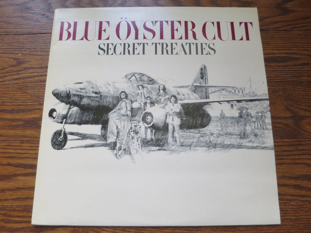 Blue Oyster Cult - Secret Treaties - LP UK Vinyl Album Record Cover
