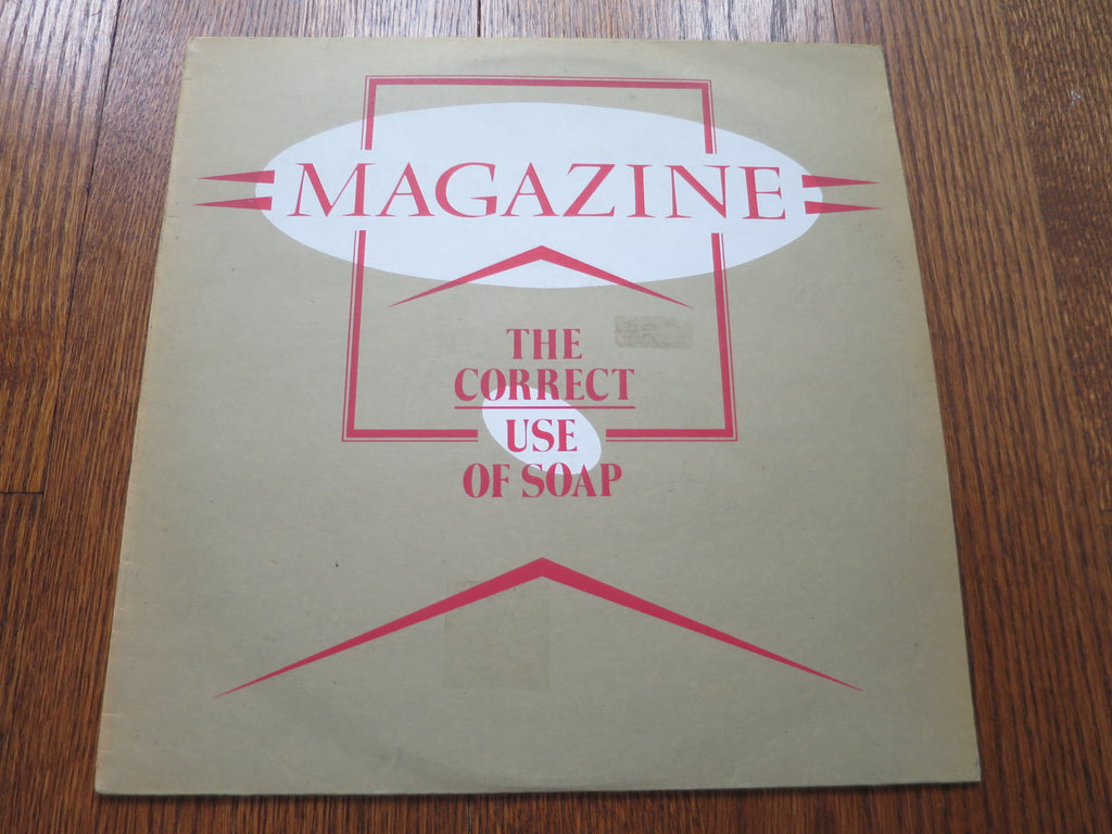 Magazine - The Correct Use Of Soap - LP UK Vinyl Album Record Cover