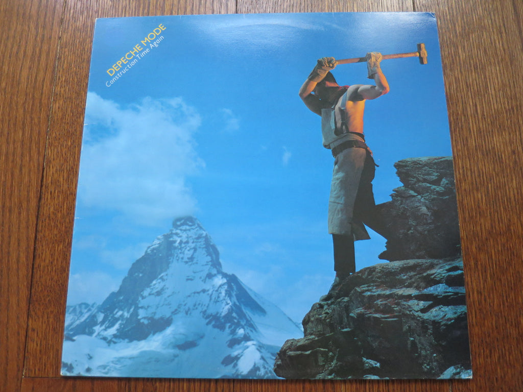 Depeche Mode - Construction Time Again - LP UK Vinyl Album Record Cover